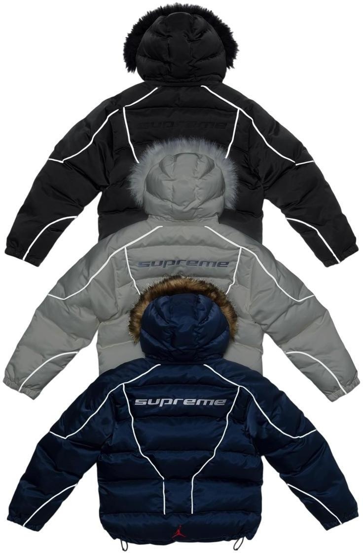 Supreme®/Jordan® Puffer Jacket view 12